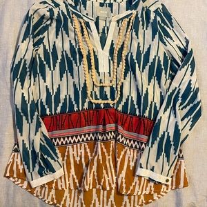 Maeve Anthropologie 8 Blouse Fun